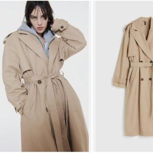 Twill Trench Coat